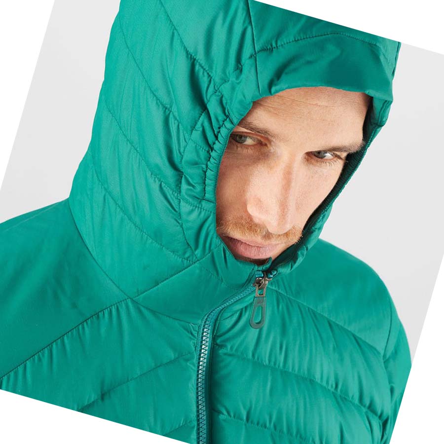 Chaquetas Salomon ESSENTIAL XWARM DOWN INSULATED Hombre Verdes | MX 3304MQZ